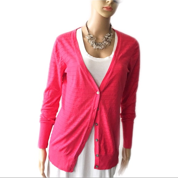 Old Navy Sweaters - 💚OLD NAVY Pink Cardigan Sweater RN#54023 Size M🤑